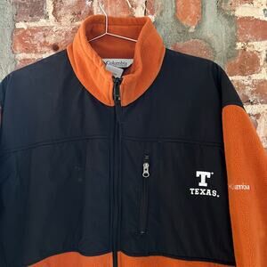 Texas Longhorns Columbia Denali-Style Fleece Jacket L 23x30